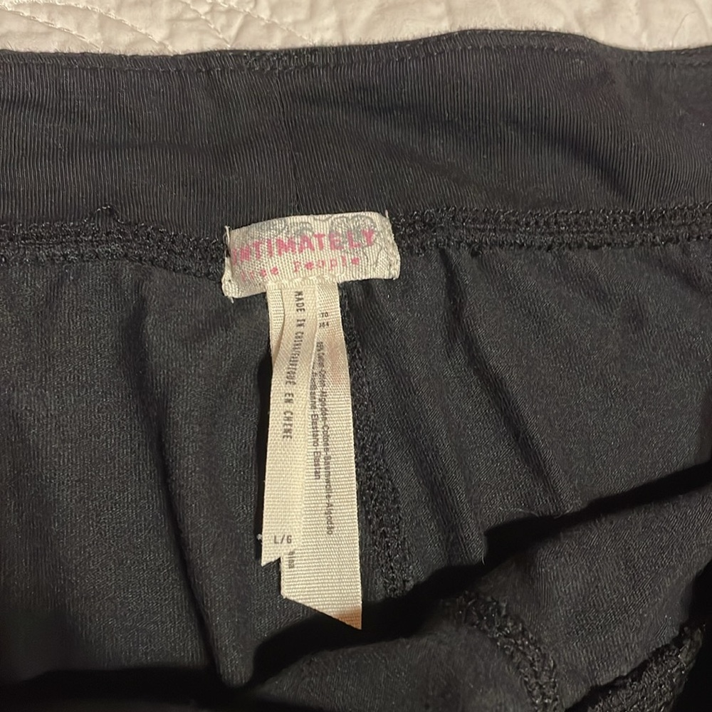FREE PEOPLE intimates size large 
Black moto leggings - Picture 2 of 10
